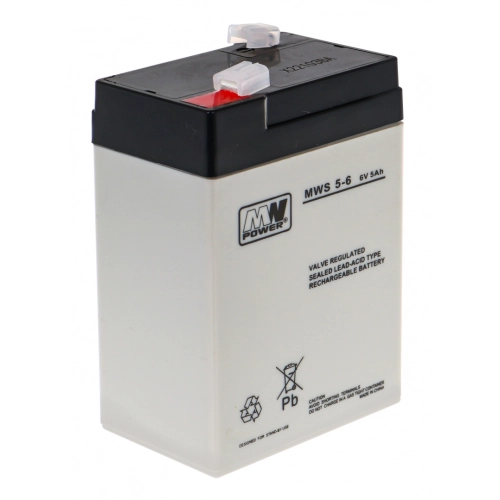 Akumulator AGM 6V 5AH Rebel do autek i motorków